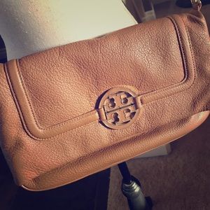 Tory Burch foldover, crossbody bag